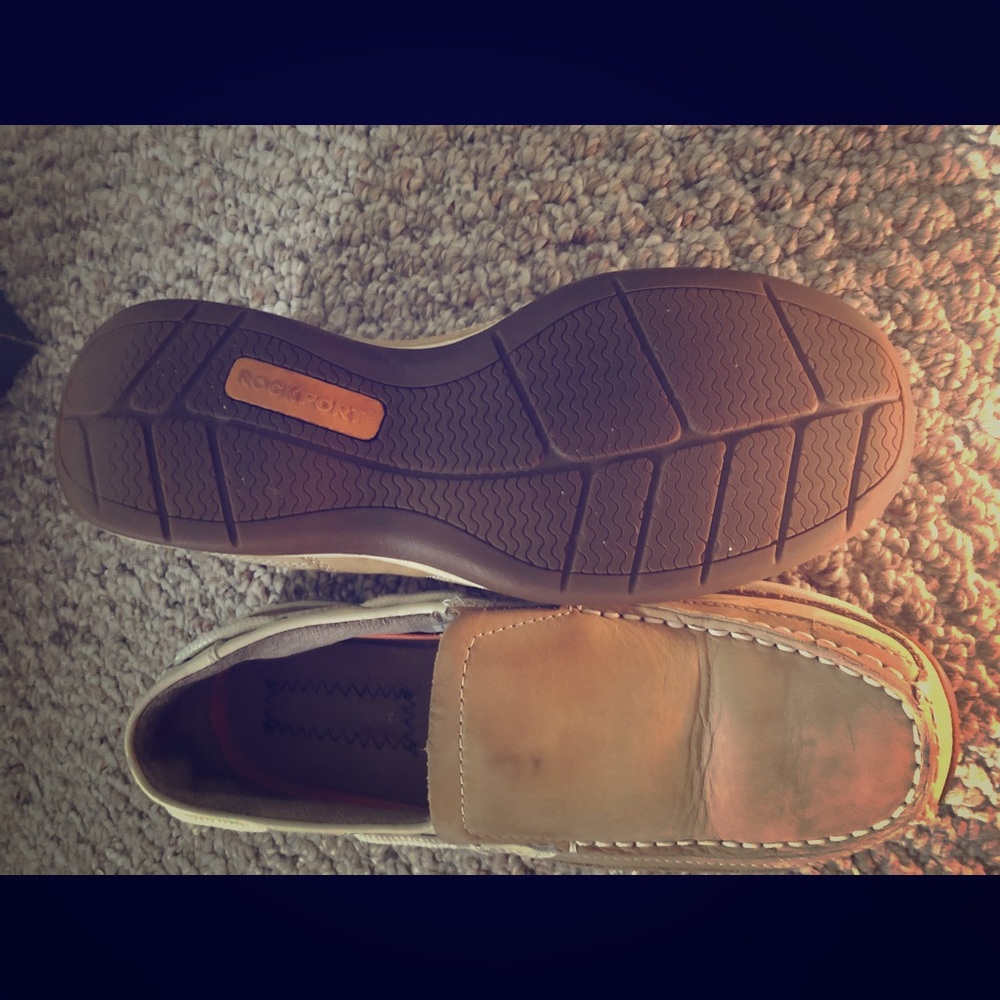 Rockport boat shoes
